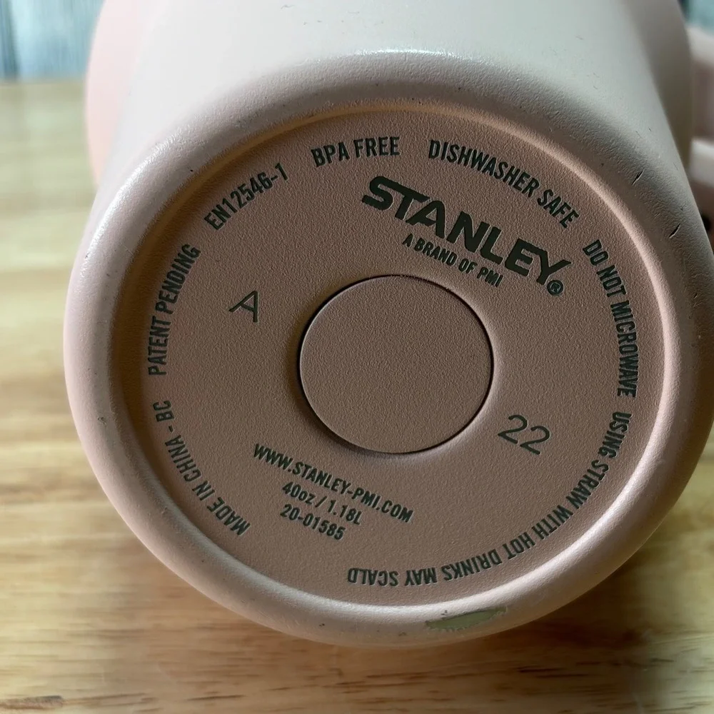 Stanley Quencher H2.0‎ FlowState Tumbler 40oz Pink Rose Quartz Insulated Cup - Picture 5 of 5